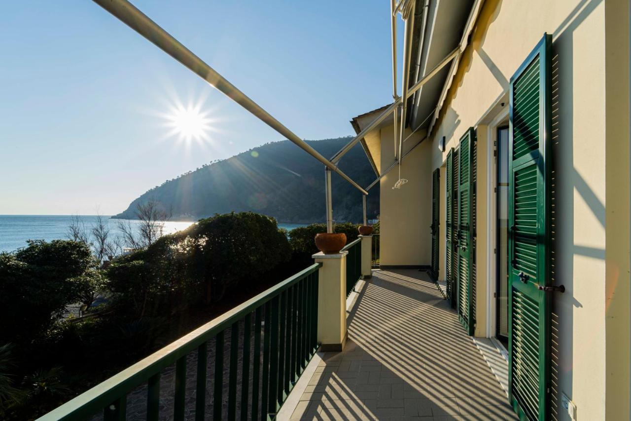 111 - Casa La Secca Vista Mare, 100Metri Dalla Spiaggia E Mare Moneglia Bagian luar foto