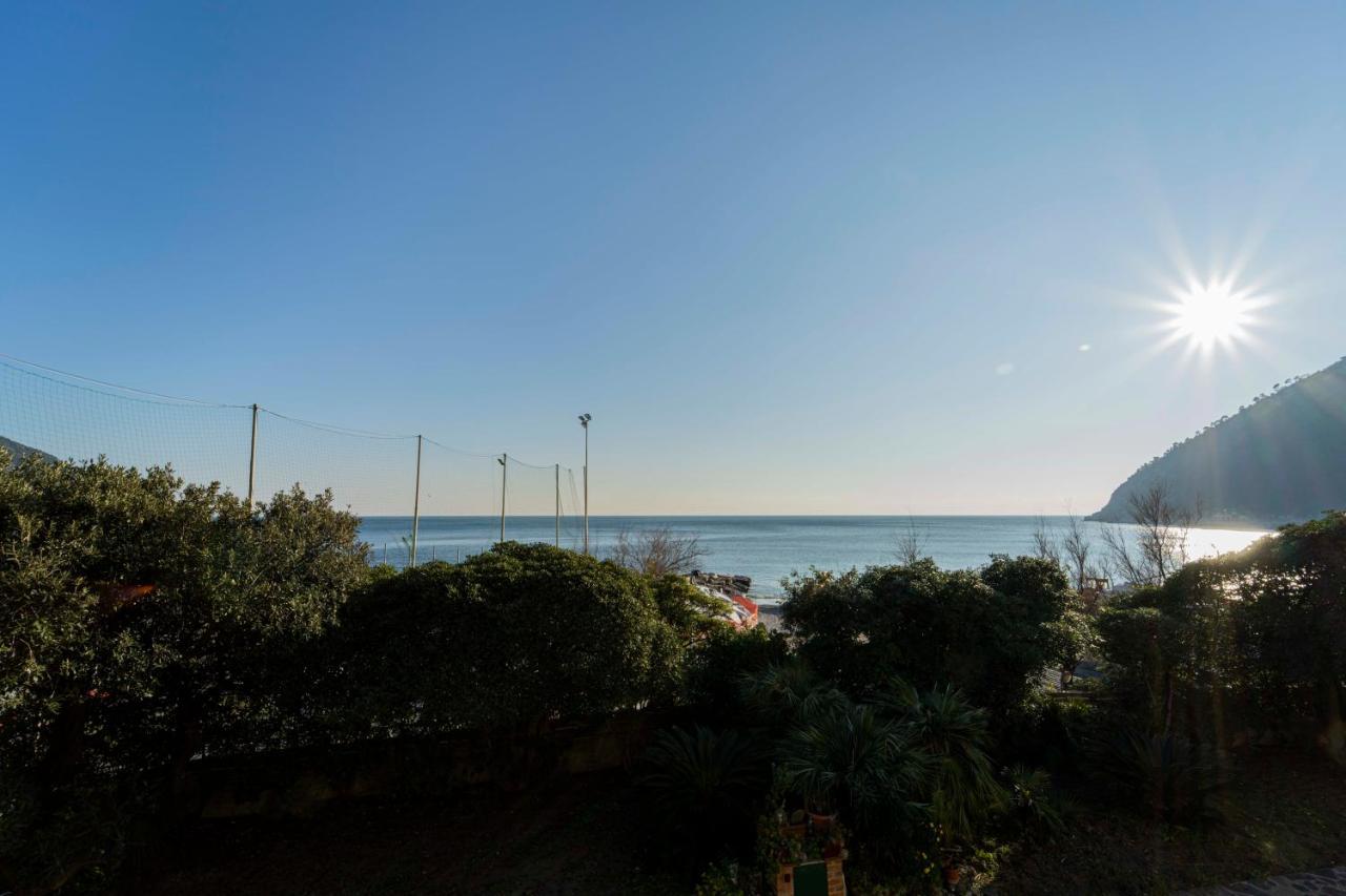111 - Casa La Secca Vista Mare, 100Metri Dalla Spiaggia E Mare Moneglia Bagian luar foto