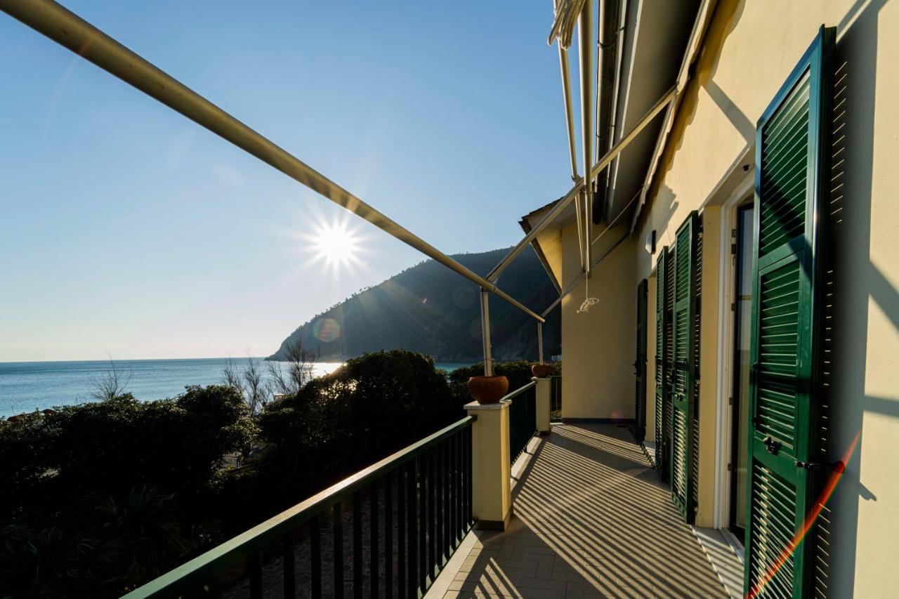 111 - Casa La Secca Vista Mare, 100Metri Dalla Spiaggia E Mare Moneglia Bagian luar foto