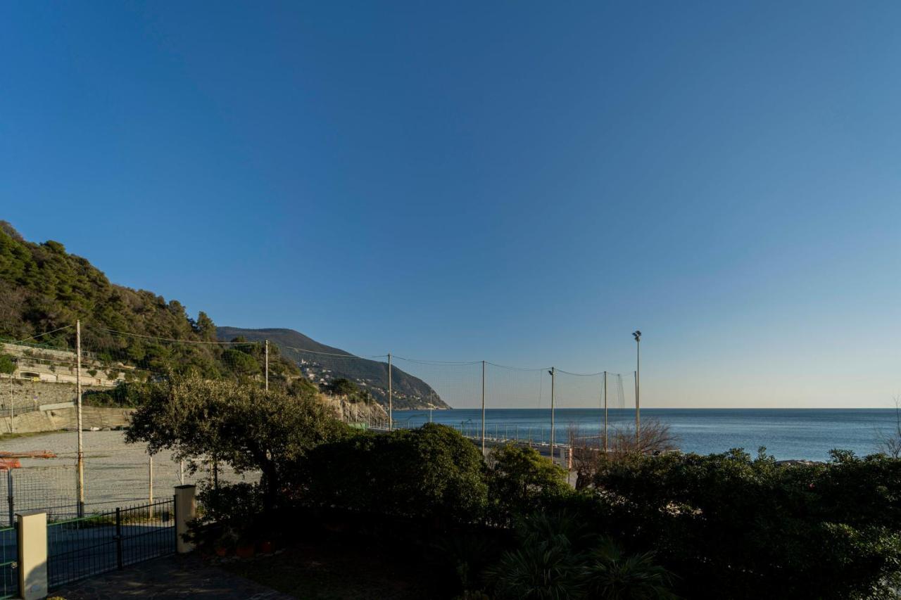 111 - Casa La Secca Vista Mare, 100Metri Dalla Spiaggia E Mare Moneglia Bagian luar foto